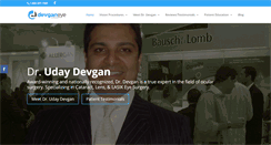 Desktop Screenshot of devganeye.com