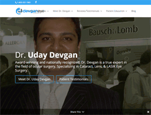 Tablet Screenshot of devganeye.com